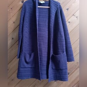 August Silk women's hoodie cardigan